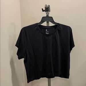 All in Motion Women's Black Crop Top